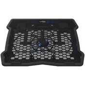 NS02CANYON cooler NS02 1Fan 2USB LED Black