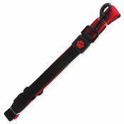 ACTIVE DOG Povodec Bungee Neopren dolg rdeč M