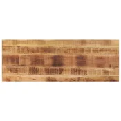 Ploca stola 140x50x3,8 cm pravokutna puna drvena gruba mango