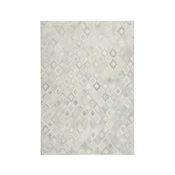 Novel RAVNO TKANA PREPROGA Spark 110, Siva/Silber 80/150 cm tkano siva, srebrne barve