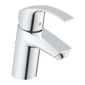 GROHE enoročna armatura za umivalnik EUROSMART z zgornjim delom sifona (23788002)