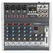 VMM-K602, 6 kanalna mešalna miza z USB/Bluetooth predvajalnikom
