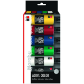Marabu Set akrilnih boja, 6x80ml
