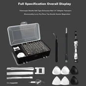 Topforza Set odvijaca SD-7511DZ, 115 komada