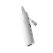LINQ LinQ, Multiport Hub Pro 5-v-1 HDMI 4K USB-C Power Delivery 140W 10Gbps, Siva, (22119438)