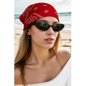 78581 Dewberry Ethnic Patterned Bandana-RED