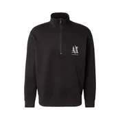 ARMANI EXCHANGE Majica črna/bela