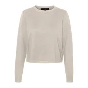 Vero Moda Ženski džemper Silje, Bež