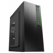 EUROCASE MidT ML N6-550B / brez napajalnika / 2x USB 3.0 / USB-C / črna