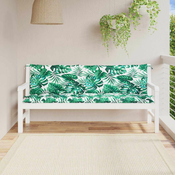 Jastuci za vrtnu klupu 2 kom s uzorkom lišca 180x50x7 cm