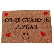 Otirac Ovde stanuje ljubav, 40x60cm