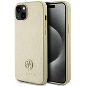 Guess GUHCP15MPS4DGPD iPhone 15 Plus 6.7 gold hardcase Strass Metal Logo (GUHCP15MPS4DGPD)