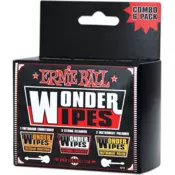 Ernie Ball 4279 Wonder Wipes Multi-Pack set maramica za cišcenje gitare