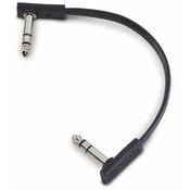 RockBoard Flat TRS Cable 15 cm Black