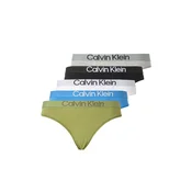 Calvin Klein Underwear Tangice kraljevo modra/svetlo siva/travnato zelena/črna/bela