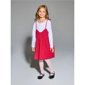 Sinsay - Babydoll haljina - crvena