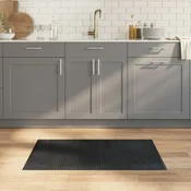 Tepih Pravokutni sivi 60x100 cm bambus
