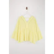 Trendyol Curve Ženska bluza Tbbss25Af00042, Žuta