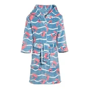 PLAYSHOES Kupaci ogrtac Krebs  plava / losos / bijela