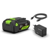 Greenworks 24V 4Ah USB-C baterija + 65W polnilnik POWERALL K2S4BEA