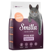 Smilla suha mačja hrana 4 kg po posebni ceni! - Adult Sensitive brez žit losos