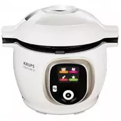 Krups CZ7101 Cook4Me+ Multikocher  6l, 1200 W, weiß/grau