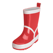 PLAYSHOES Gumene cizme, crvena / bijela