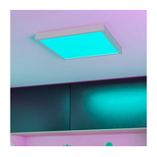 Eglo 901379 - LED RGBW z zatemnitvijo, kopalniška stropna svetilka FUEVA-Z LED/13,5W/230V 29,5cm IP44 bela