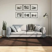 vidaXL Preproge za površine HUARTE Rjava 230 x 160 cm Poliester