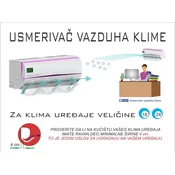 KLIMA RESENJE USMERIVAC VAZDUHA KLIME 18-24