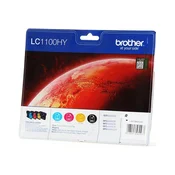 Komplet kartuš Brother LC1100HY (CMYK)/Original