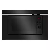 HANSA AMG20BFH Ugradna mikrotalasna rerna, 9 automatskih programa, 1200W, 20l, Crna