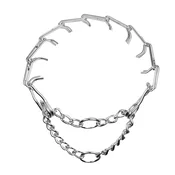 Rimba Bondage Play Metal Pinch Collar Silver