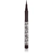 Dermacol Black Sensation Precise Black tekoče črtalo za oči Brown 1 ml