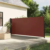 Bocna tenda na uvlacenje smeda 160x600 cm