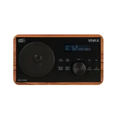 Prijenosni radio VIVAX, DAB+/FM, BT, bluetooth, smedi