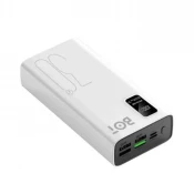 BOT Powerbank velikog kapaciteta P12 30000mAh 22.5W bijela
