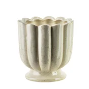 Mondex Vaza keramična Evam Beige 15.5x15.15x15.5 bež 1 kos, (5000445382)