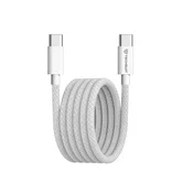 Kabel USB tipa C, PD60W, QC3.0, 1 m, USB-C - Techsuit - bel