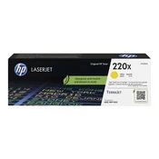 HP 220X Rumeni Original LaserJet Toner (XL), 5500 strani