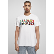 Mister Tee Majica Marvel, bela