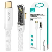 USAMS USAMS USB-C KABEL ZA LIGHTNING 20W PD HITRO POLNJENJE 1.2M ZA IPHONE BEL, (21980378)