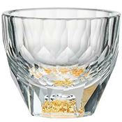 Kristalni kozarec Elegant - Zlata/50ml KP35419