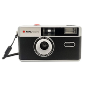 Agfaphoto fotoaparat na film 35mm - analogni fotoaparat (film in baterija nista priložena), siva/črna