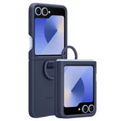 Samsung Original Indigo Silicon Case with Ring ovitek EF-PF741TNE za Galaxy Z Flip 6 - tamno plavi