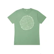 Life-Tree Majica Biglsice Bamboo Green zelena
