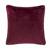 Tamnoljubicasti jastuk Tiseco Home Studio Velvety, 45 x 45 cm