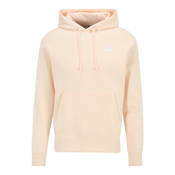 Nike Sportswear Sweater majica Club, svijetlobež / bijela