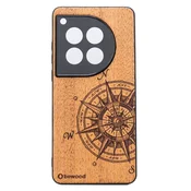 shumee Leseni ovitek Bewood za OnePlus 12 TRAVELER MERBAU