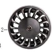 Zadnji tocak od aluminijuma 2.5×10 6025-12-X0050 za skuter Motovene Verona LI